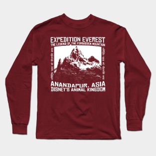 Expedition Everest Attraction - Light Long Sleeve T-Shirt